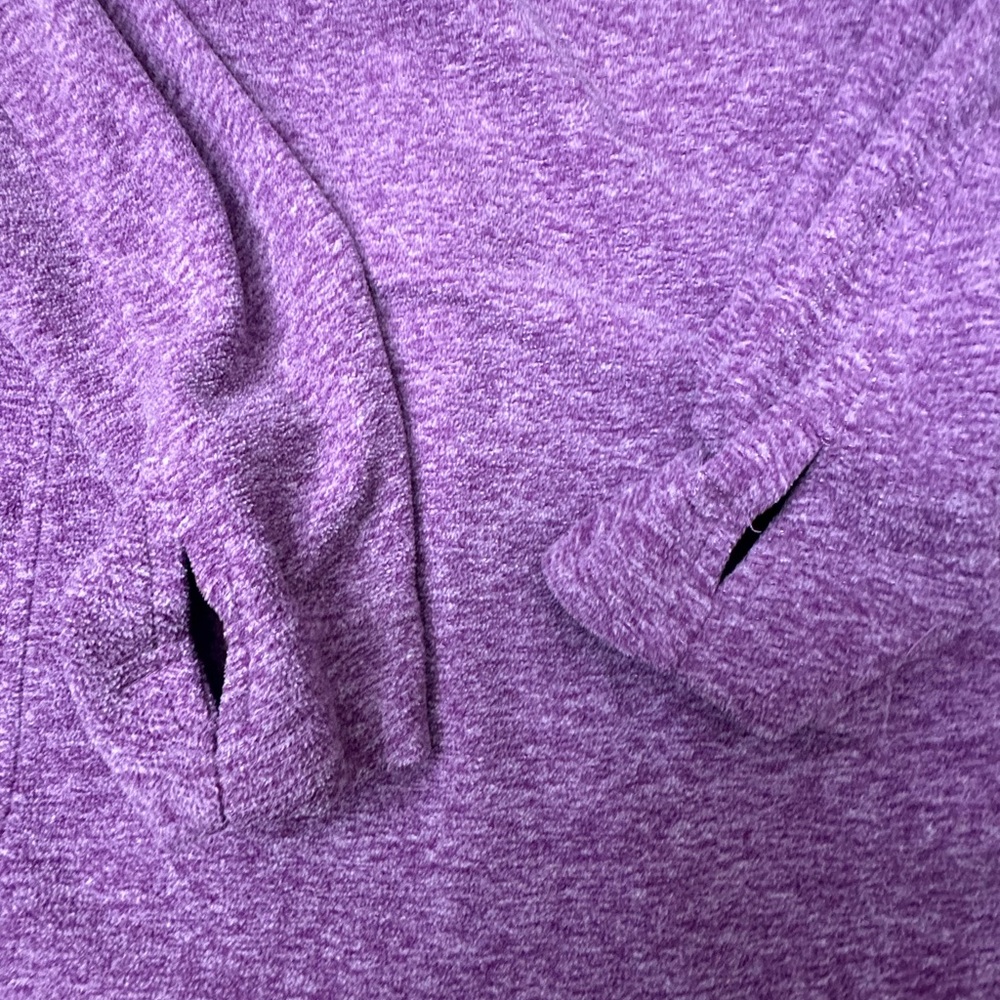 Duluth Trading Co Full Zip Fleece Jacket ZipperPockets Women's 2XL Lilac Purple - Picture 7 of 11